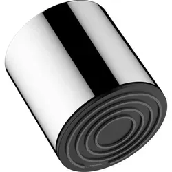 hansgrohe Pulsify S Kopfbrause 24130000 - Verstellbare Dusche - Kopfbrause mit 105 mm Durchmesser und PowderRain-Strahl für ein entspannendes Duscherlebnis. Individuell einstellbar durch Kugelgelenk, ideal für jedes Badezimmer.