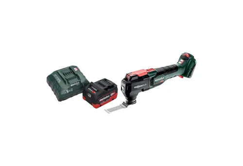 Metabo MT 18 LTX BL QSL Multitool mit 18V Akku - Vielseitiges Multitool mit 18V Lithium-Ionen-Akku und bürstenlosem Motor für effizientes Arbeiten. Ideal für verschiedene Anwendungen im Handwerk.