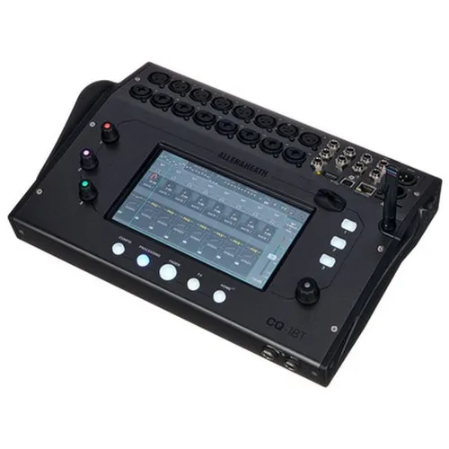 Allen & Heath CQ18T B-Stock - B-Stock Mischpult; ultra kompaktes Bluetooth-Digital-Mischpult mit 7'' Touchscreen und 96 kHz Signal-Verarbeitung; ideal für mobile Anwendungen und Live-Events.