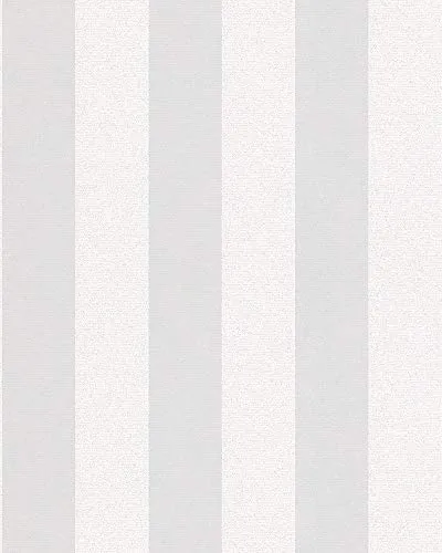 marburg Tapete Weiß Streifen Vliestapete mit Linien glänzend für Wohnzimmer Schlafzimmer PREMIUM QUALITÄT Made in Germany 10,05 x 0,53m Neu 82049