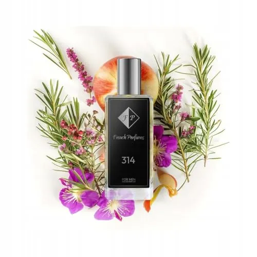 FP French Perfumes - Herren Parfüm - Elegante Eau de Parfum für Herren Männer - Hochwertiger Duft - Perfume men - Holzig und blumig und Moschus - Nr. 314 - Stylee in Plaay Red - 60 ml