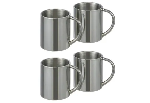 Kaffee- & Teebecher Silber von HAC24