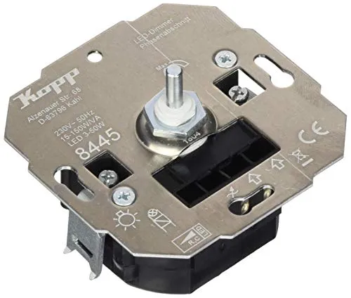 Kopp 844500180 LED-Dimmer Druck-Wechsel 3-50 W
