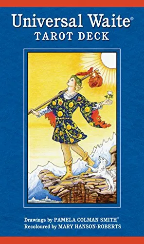 Universal Waite Tarot Deck: 78 wunderschön illustrierte Karten - Übersinnliches & Okkultismus: Enthält ein informatives Handbuch für Einsteiger und Fortgeschrittene, ideal zur Unterstützung bei spirituellen Einsichten.