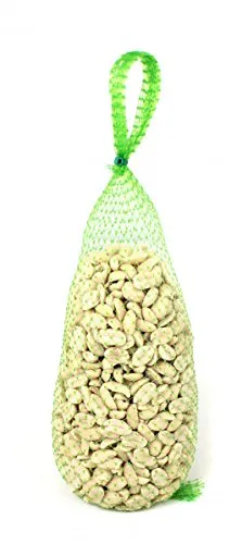 mgc24® Erdnussschlange | Netz gefüllt mit Erdnüssen | Winterfutter für Wildvögel | 400g