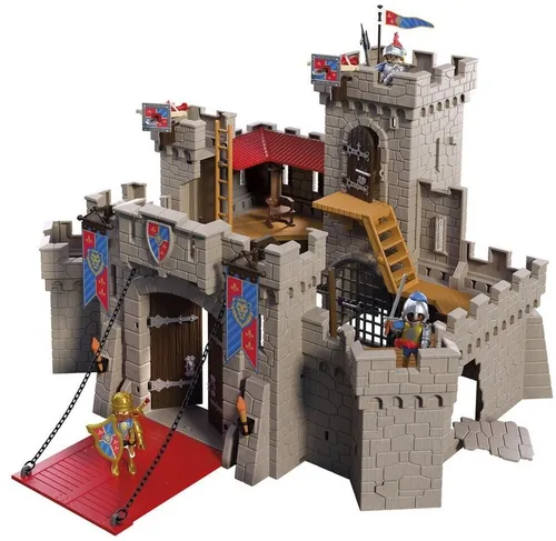 Knights Große Löwenritterburg 72112 – Konstruktionsspielzeug für kleine Abenteurer