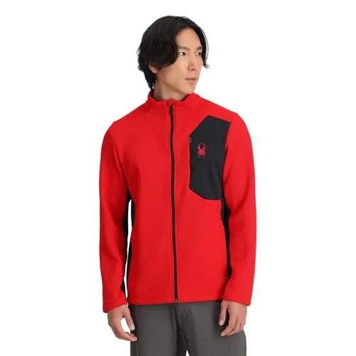 Spyder Herren Standard Bandit Jacke, Rot von Spyder