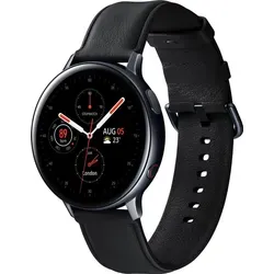 Samsung Galaxy Watch Active 2 schwarz 4GB Bluetooth Stainless Steel - Schwarz