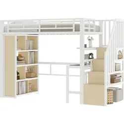 Kinderbett Weiß mit Schubladen und Lattenrost 90x200 cm - Modernes Kinderbett aus Kiefer mit Rausfallschutz und praktischen Schubladen für zusätzlichen Stauraum. Ideal für ein sicheres und aufgeräumtes Kinderzimmer.