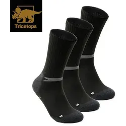 Tricetops Wandersocken TS01M Wandersocken Herren Arbeitssocken 3 / 6 Paar Trekking-Socken (3-Paar) 43-46