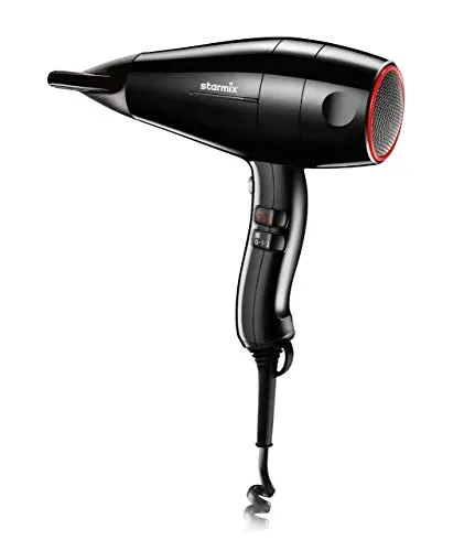 starmix Hand-Haartrockner HFXW20 020501 - Professioneller Haartrockner für öffentliche Einrichtungen mit AC Long-Life Motor, 6 Temperatur- und Luftstromkombinationen sowie Sicherheitsfeatures für zuverlässigen Einsatz.