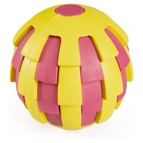 Duvo+ Hundespielzeug Leckerli-Spender Ball Gummi 6,5 cm robust zahnreinigend