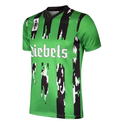 COPA Football - Retro Auswärtstrikot Herren - Borussia Monchengladbach 1994/95-100% recyceltes Polyester - Größe M
