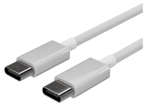 S/CONN maximum connectivity Flexline-USB Lade-Sync Kabel, USB C Stecker auf USB-C Stecker, 2.0, ABS, weiß, 0,5m, 0,5 m, USB C, USB C, USB 2.0, 0,48 Gbit/s, Weiß