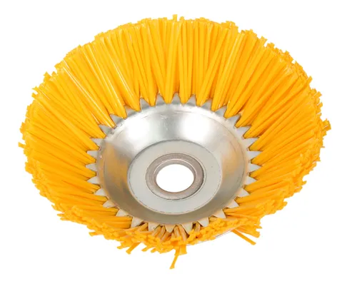 Kunststoff-Kegelbürste AD=200mm für Motorsense ZB=25,4 mm 6000 U/min - GARDINGER