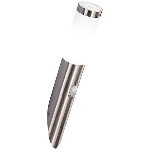 Boston LED Außenleuchte Edelstahl mit Bewegungsmelder von Globo