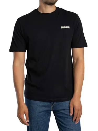NAPAPIJRI T-SHIRT MANICHE CORTE UOMO NERO