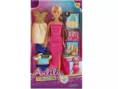 Lalka 29cm z zestawem ubrań i butów Adar 5901271597464