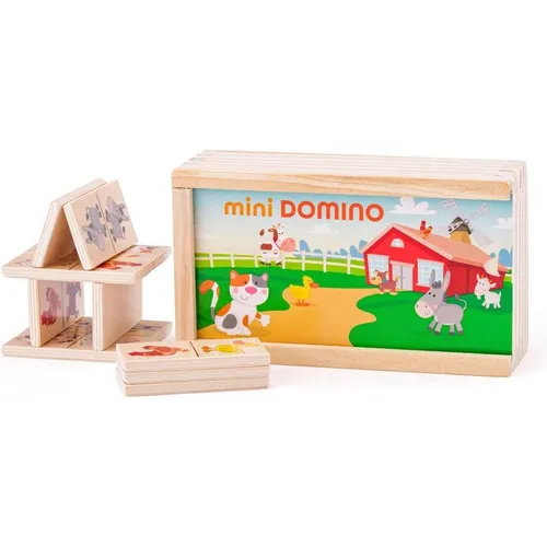 Woody Mini-Domino - Tier (90021)