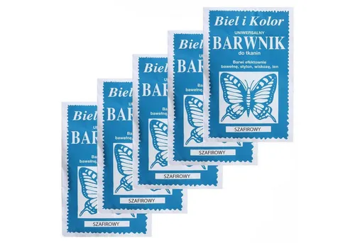 maDDma Kreativset 5 x 10g Batikfarbe Textilfarbe Stofffarbe färben, bitte Farbmix wählen, saphirblau