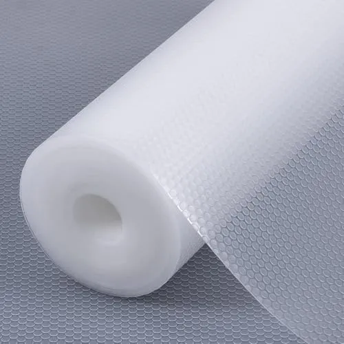 Transparent Schubladenmatte Nicht Klebende Haltbarem Schubladenauskleidung Antirutschmatte Eva Material Wasserdichtem Matte Schneidbar Platzsets für Regale Schränke Schubladen Kühlschranke 30x150cm