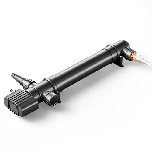 SunSun CUV-155 Teichklärer - UV-Sterilisator mit 5000 l/h, reduziert Algenwachstum und verbessert die Wasserqualität für ein gesundes Teichökosystem.