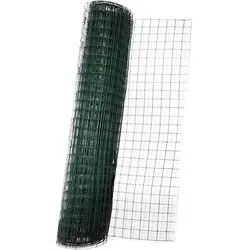 POWERTEC GARDEN Drahtgitter PVC-ummantelt, ca. 5 x 0,5 m