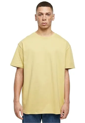 Build Your Brand Herren T-Shirt Heavy Oversize Tee, Basic T-Shirt für Männer, Oversized Fit, Baumwolle, 3XL, palemoss