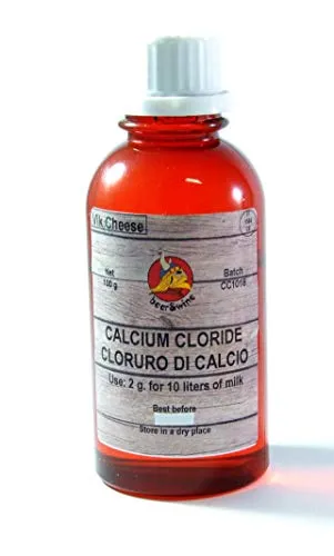 Calciumchlorid 100ml bis zu 500 Liter Milch - Lab | Labferment | Naturlab | Käseherstellung | Käse Bakterien | Lebstrem