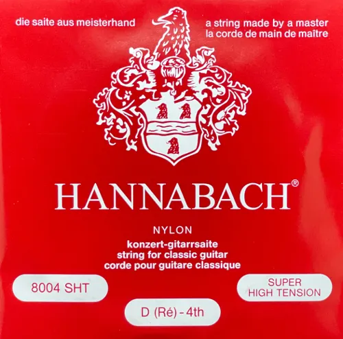 Hannabach 800SHT - super high, Nylon, Gitarrensaiten, Satz oder Einzelsaiten