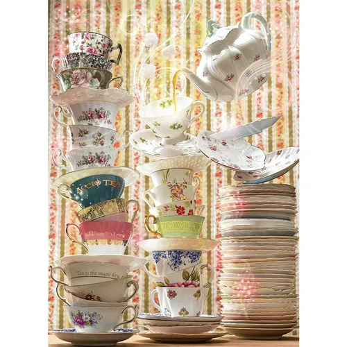 COBBLE HILL Puzzle Magic Tea Room 1000 Teile