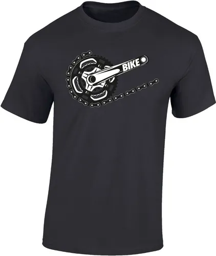 Baddery Print-Shirt Fahrrad T-Shirt: