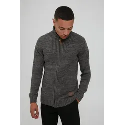 !Solid Strickjacke SDPomeroy Cardigan mit hochabschließendem Kragen grau XXL