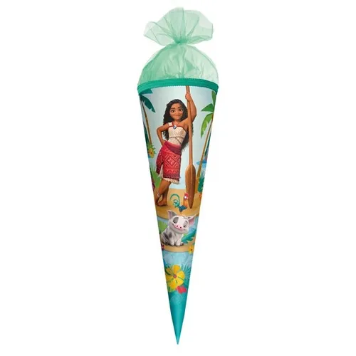 ROTH SCHULTÜTE DISNEY VAIANA 50 CM RUND MIT TÜLLVERSCHLUSS NEU