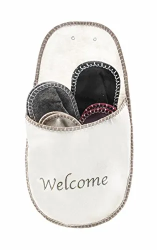 Bubble-Store Vlies Gäste-Pantoffel-Set, 9-teilig