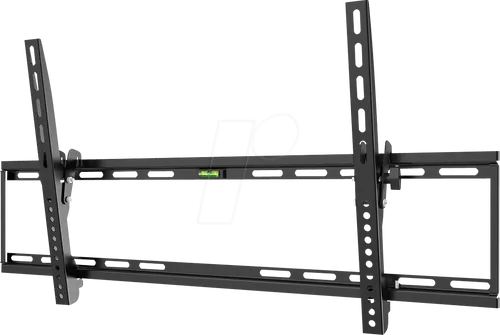 GOOBAY 49743 - Neigbare TV Wandhalterung für 43''-100'' Fernseher - TV-Halterungen für Fernseher von 43'' bis 100'' (109-254 cm), neigbar bis 10° und max. 75 kg Traglast, elegantes Design mit nur 45 mm Wandabstand und optimaler Luftzirkulation.