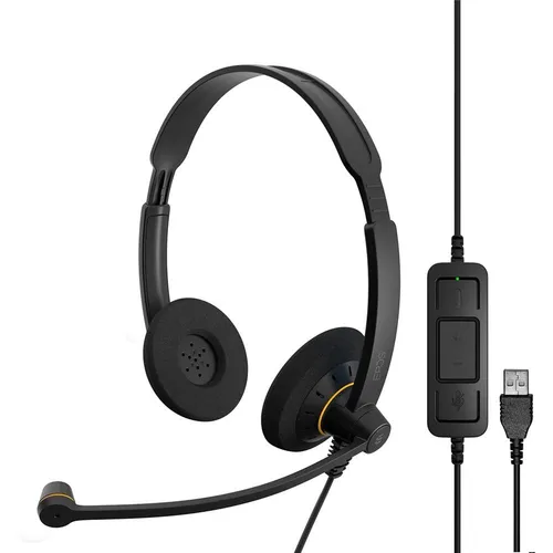 EPOS IMPACT SC 60 USB ML Stereophonisch Headset - Headset für professionelle Kommunikation, bietet hervorragende Klangqualität und ist ideal für Büroanwendungen.