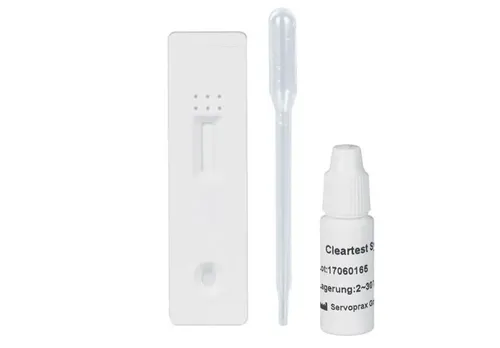 CLEARTEST Syphilis-Schnelltest Syphilis Schnelltest, Flexible Anwendungsmöglichkeiten, 5-tlg., Hygiene für optimale Testbedingungen, Zuverlässige Ergebnisse