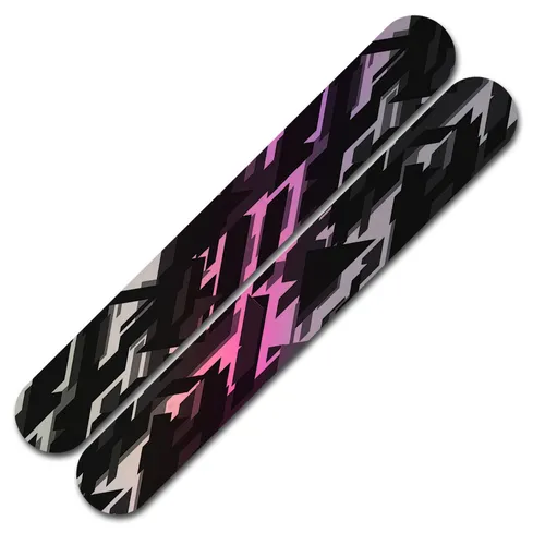 Teiliges Set Fahrrad Kettenstrebe Folie Schutzfolie MTB - Future Hologramm 2