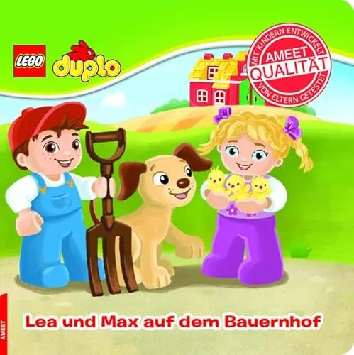 LEGO® DUPLO®. Lea und Max auf dem Bauernhof: Papp-Bilderbuch