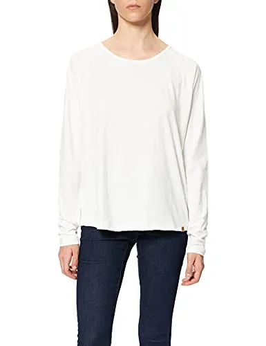 camel active Langarmshirt Pullover weiß L (40) - Hochwertiges Langarmshirt aus 100% Baumwolle, ideal für den Alltag. Bequem im Regular Fit und pflegeleicht bei 30°C. Perfekt für stilbewusste Männer.