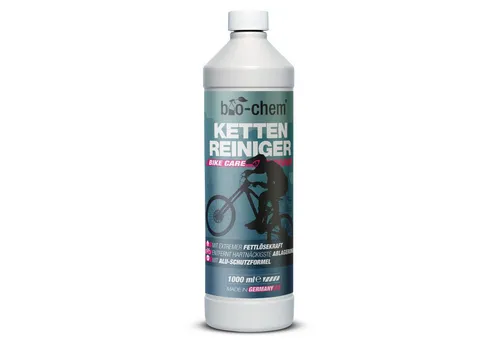 bio-chem bio-chem Kettenreiniger Fahrrad flüssig - Antriebsentfetter - 750 ml Zweiradreiniger (Einzelprodukt, [- Kettenreiniger 1 L Lösemittelfreier Entfetter, materialschonend)