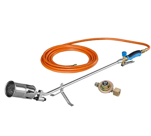 CFH Unkrautbrenner Unkrautvernichter Abflammgerät PZ6000 + Druckregler DR114