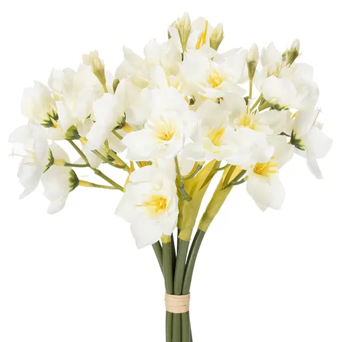 Narzissen Kunstblumen Dekoration Hochzeit Frühling langlebig täuschend echt, 6