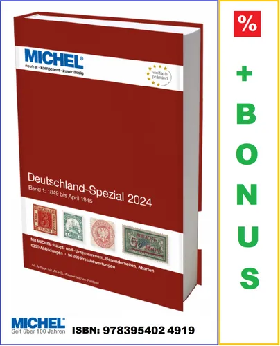 Deutschland-Spezial 2024 - Band 1: 1849 bis April 1945 - Antiquitäten & Sammlerkataloge, umfassender Überblick über die deutsche Geschichte in Farbe, ideal für Sammler und Geschichtsinteressierte.