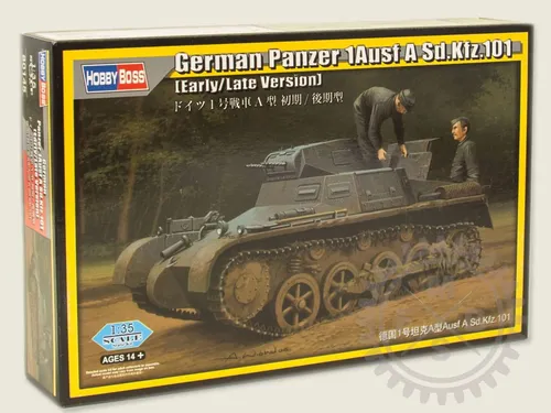 German Panzer 1Ausf A Sd.Kfz.101(Early/Late Version) / 1:35 - Hobby Boss - 80145