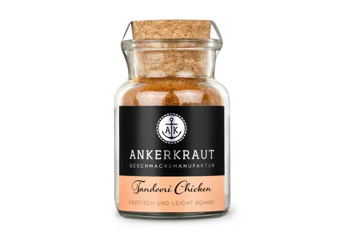 Ankerkraut Gewürz Tandoori Chicken, Tandoori Chicken, 85g im Korkenglas