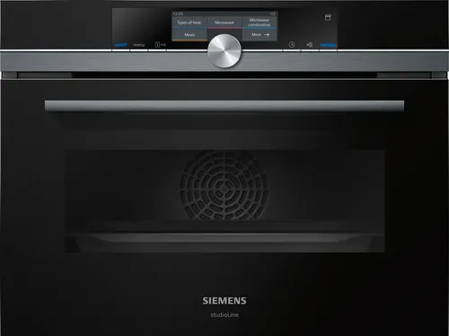 Siemens CN878G4B6 Einbau-Kompaktbackofen mit Mikrowelle