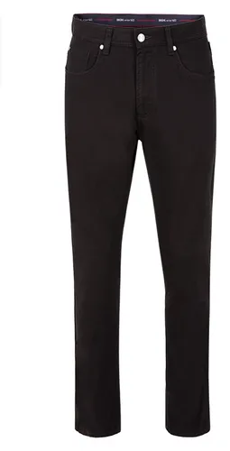 Brühl Comfort Fit Herren 5 Pocket Jeans Hose York Schwarz