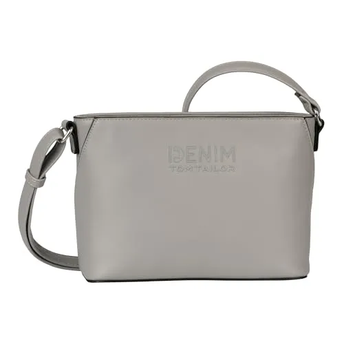 TOM TAILOR Denim Heidy Damen Umhängetasche - Umhängetasche im minimalistischen Design, 26x8x16,5 cm groß, mit verstellbarem Schulterriemen für individuellen Tragekomfort.